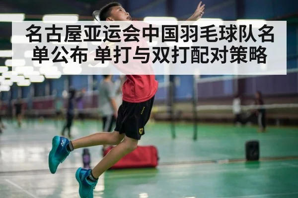 名古屋亚运会中国羽毛球队名单公布 单打与双打配对策略